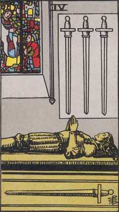 The Four of Swords