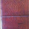 5" X 7" Tree Of Life Leather Blank Book W-cord