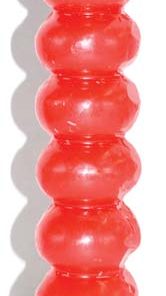 Seven Knob Candles   (red/black/green/white)-9 1/2"