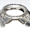 Silver Plated Butterfly Gazing Ball Stand