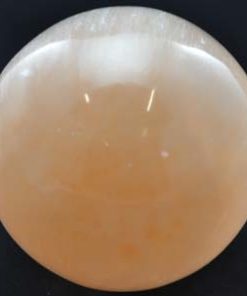 2 " - 3" Orange Selenite Gazing Ball