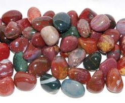 1 Lb Jasper Fancy Tumbled Stones