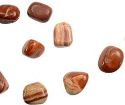 1 Lb Red Malachite Tumbled Stones