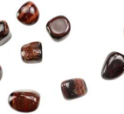 1 Lb Red Tiger Eye Tumbled Stones
