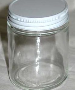 1 Oz Clear Glass Jar