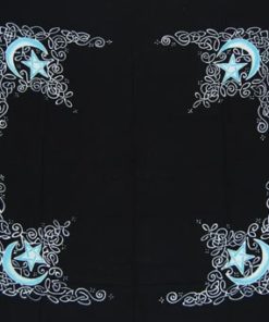 Celtic Moon Altar Cloth Or Scarve 36" X 36"