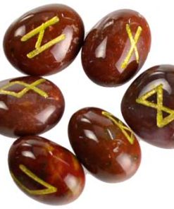 Red Jasper Rune Set