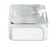 Cube Gazing Ball Stand