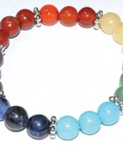 8mm 7 Chakra Flower