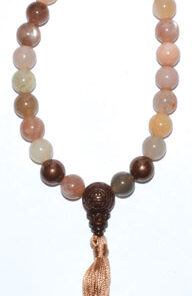 8mm Multi Moonstone Tassel