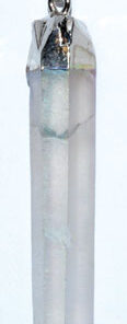 2" White Quartz Pendant